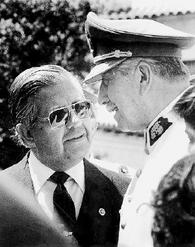 Pinochet: "Sí, lo conozco, es mi general Contreras"