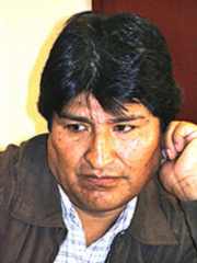 Bolivia/España: IU expresa su apoyo al líder indígena Evo Morales en las elecciones de este domingo en Bolivia