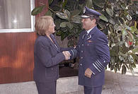 General Sarabia destaca que Bachelet  "es parte de la familia aérea"