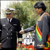 Evo Morales apela a socialismo chileno y solicita la intervención de la OEA