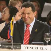 Chávez consigue el apoyo del Mercosur a su candidatura