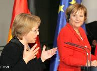 Chile buscaba inversiones, Alemania apoyo
