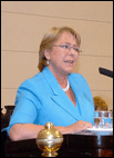 Presidenta Bachelet: Algunos sectores parecen todavía afectados por la dictadura y no quieren escuchar