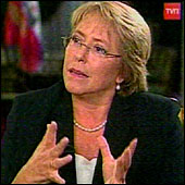 Bachelet: No le di el pésame a la familia Pinochet... yo soy sincera