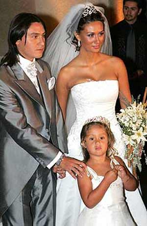 Pamela Díaz tuvo matrimonio televisivo
