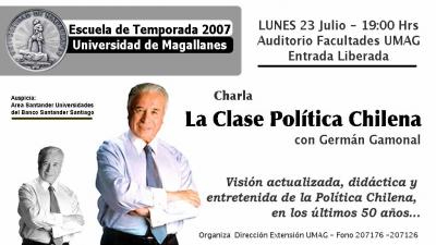 Charla La Clase Política Chilena