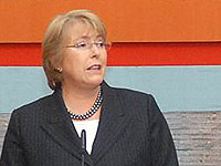 Bachelet modifica agenda y se traslada a la zona del terremoto
