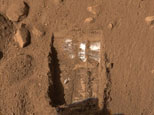Sonda en Marte podría haber encontrado hielo