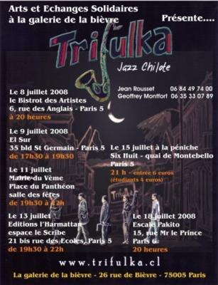 Jazz Chilote Oncert Gratuito El 11 De Julio En La Mairie Del 5