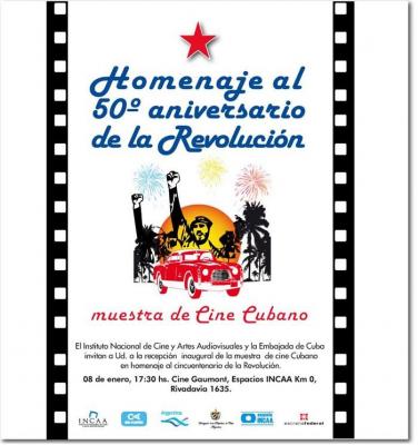 HOMENAJE AL CINCUENTENARIO DE LA REVOLUCION CUBANA