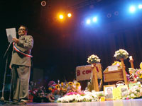 Ayer se realizó el funeral del actor Jorge Guerra