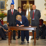 Presidenta Bachelet promulgó Reforma Constitucional que establece voto voluntario