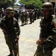 Policía y ejército vigilan marchas de la resistencia en Honduras