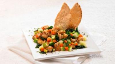Salpicón de verduras con pollo