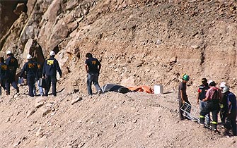 Mexicano que arrendaba mina ilegal se fue de Chile